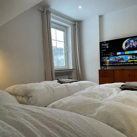 Moderne Atelierwohnung, Blick Auf Und Skigebiet